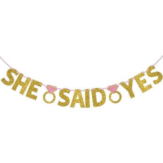she said yes to the dress banner Amazon.com: Bridal Shower Photo Banner, Teal Bachelorette Party Decorations, Glitter Bride to Be & She Said Yes Banner, Teal Bachelorette Wedding Shower Engagement Party Decorations : Home & Kitchen